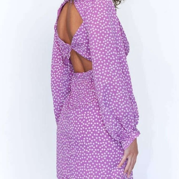 Princess Polly Abbie Mini Dress Purple US 8/AU 12 - Picture 2 of 7